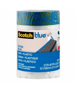 3M™ ScotchBlue™ PT2093EL Masking Film with Blue Tape (refill)