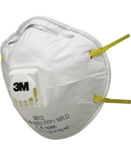 3M™ Μάσκα Σωματιδίων Μίας Χρήσης Με Βαλβίδα 8812 FFP1