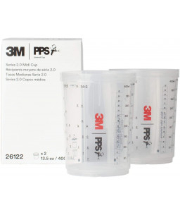3M™ PPS™ Series 2.0 Cups, Midi, 400 ml, 26122