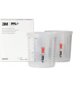3M™ PPS™ Series 2.0 Cup, 26001, Standard (22 fl oz, 650 mL)
