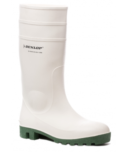 9HYGR (Hygrade) Dunlop PVC Boots White