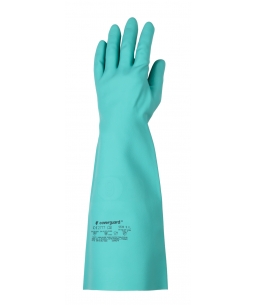 MO5540 EUROCHEM GREEN NITRILE GLOVES, 45cm, 0,56mm