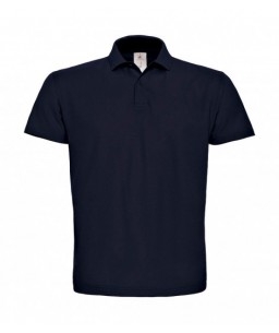 54842 PUI10 Pique Polo Shirt Navy