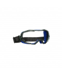 3M™ GoggleGear™ 6000 Safety Goggles, Blue Shroud, Neoprene Strap, Scotchgard™ AF/AS Coating (K&N),Clear Lens,GG6001NSGAF-BLU-EU
