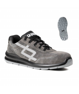 9GAL500 GALENA SAFETY SHOES LOW GREY AND BLACK S1P SRC